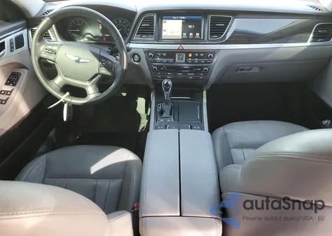 2017 Genesis G80 Base from USA, damaged, VIN KMHGN4JE7HU171393